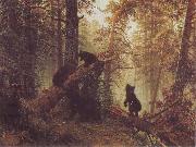 Ivan Shishkin Morning in a Pine Forestf oil on canvas